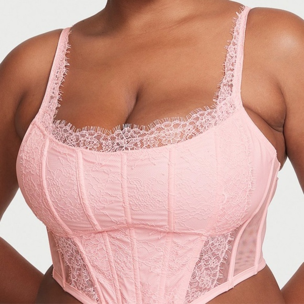 Victoria’s Secret Corset Top Dream Angels Lace 36DD | NWT